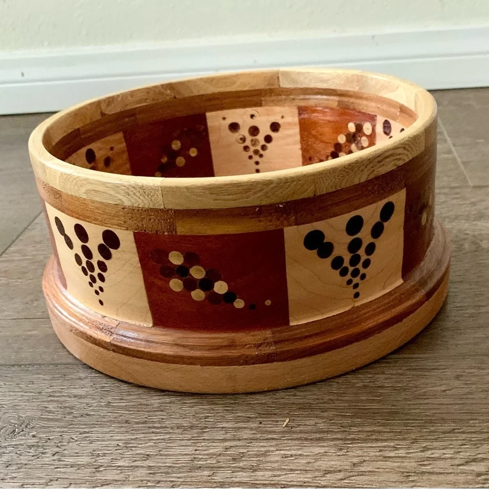 Vintage Wooden Bowl